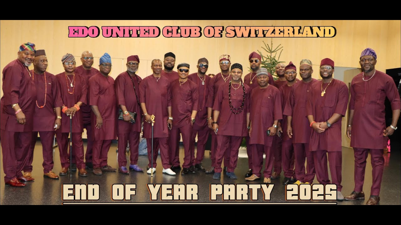 EDO UNITED CLUB OF SWITZERLAND END OF YEAR PARTY. #party #celebration #nigeriaentertainment