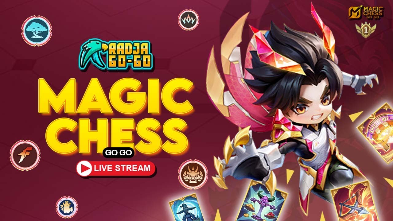 [LIVE 🔴]MAGIC CHESS GO GO  TOPUP  TERBAIK RADJATOPUP.ID #MagicChessGoGo #MCGG #MCGGIDCreators
