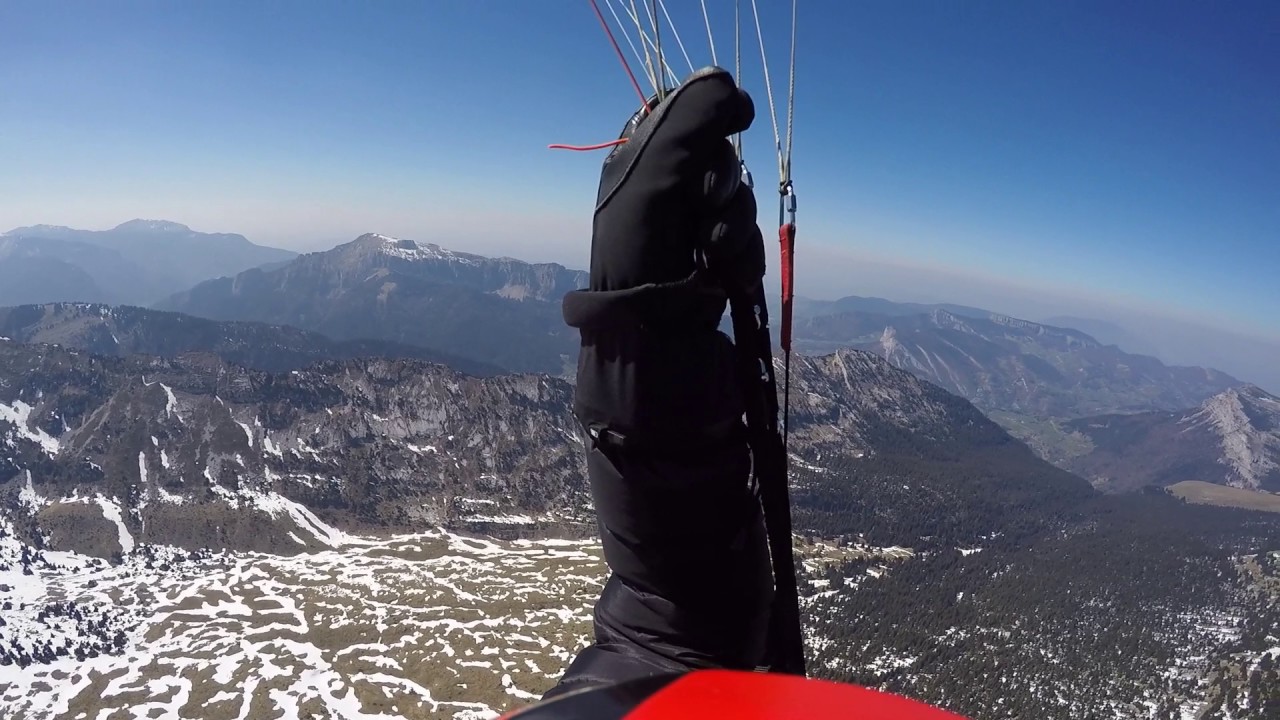 Cross parapente M&eacute;ruz Grenoble triangle 167km