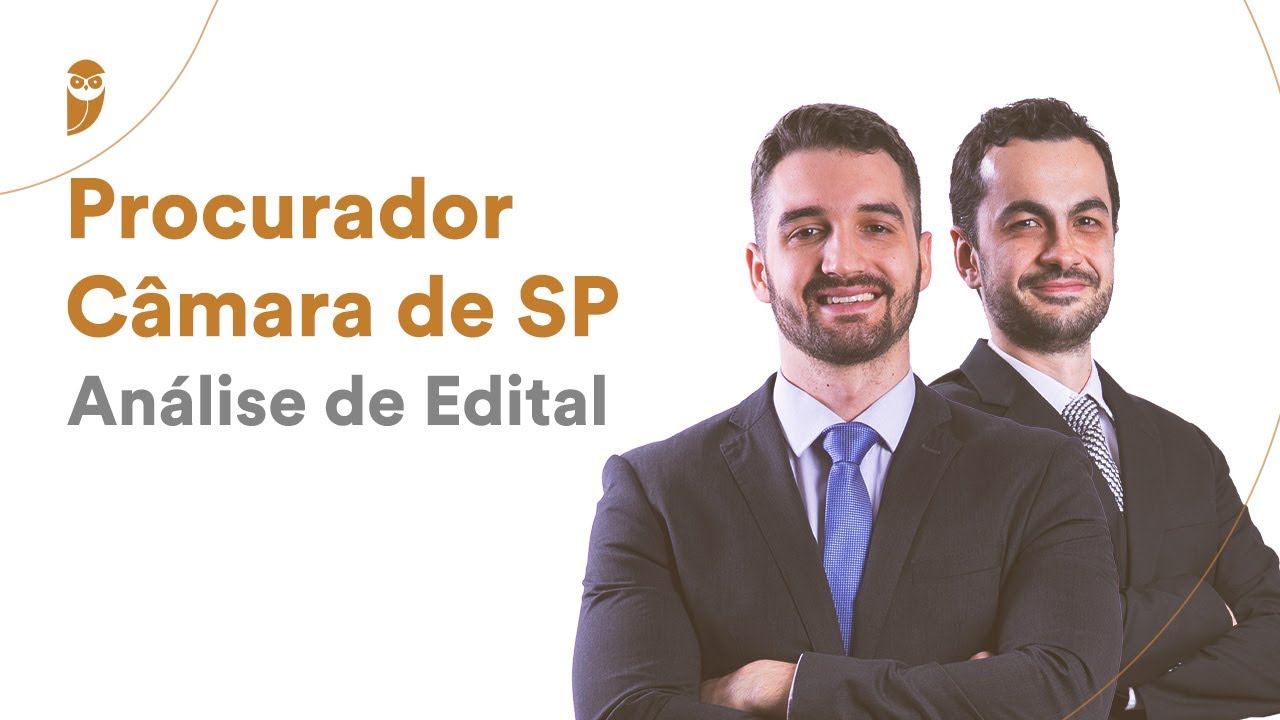 Procurador C&acirc;mara de SP - An&aacute;lise de Edital