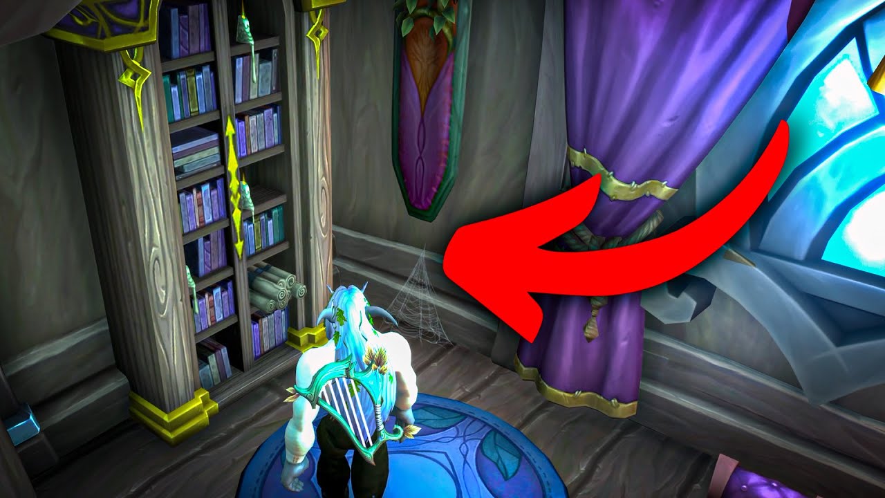 My new Night Elf druid treehouse has a secret — @World of Warcraft Housing