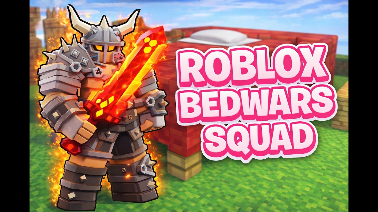 TODAY I FIGURE OUT USING BARB FOR SQUADS IS THE BEST IN ROBLOX BEDWARS