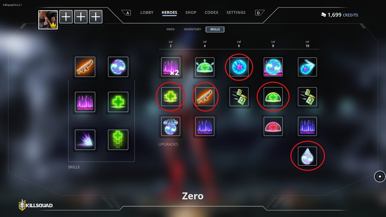 Killsquad Zero Healer/DPS Wildfire build Guide and Game play.