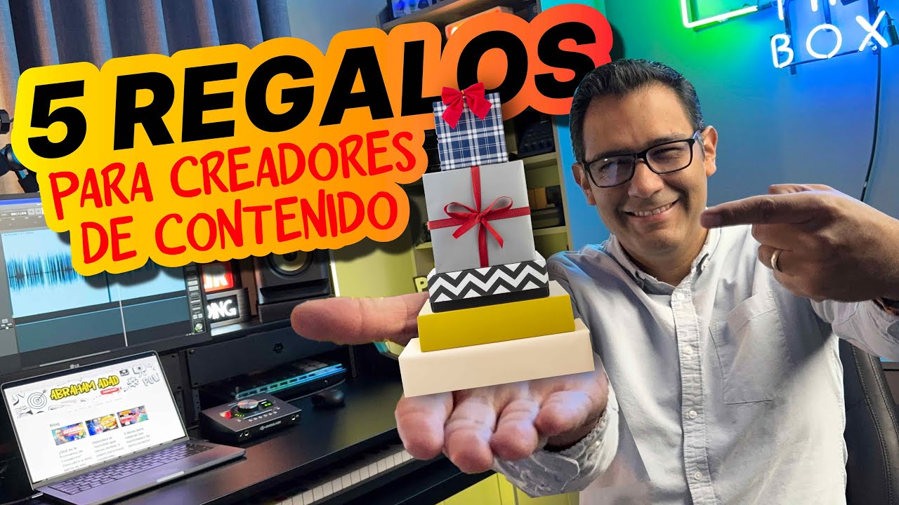 5 Regalos para Creadores de Contenido (en el rango de $50 USD)