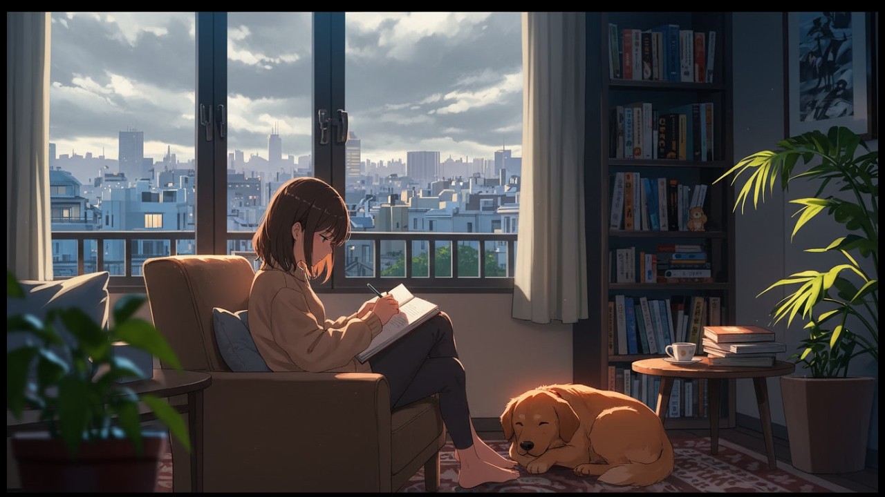 Rainy Evening Focus – Lofi Chill