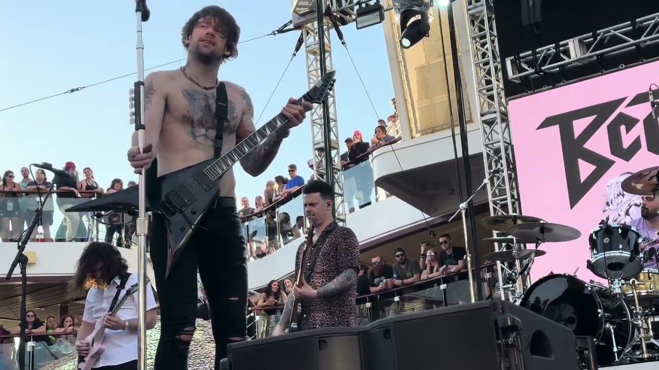Beartooth - Jam & I Was Alive live on Shiprocked 2024 2/4/24