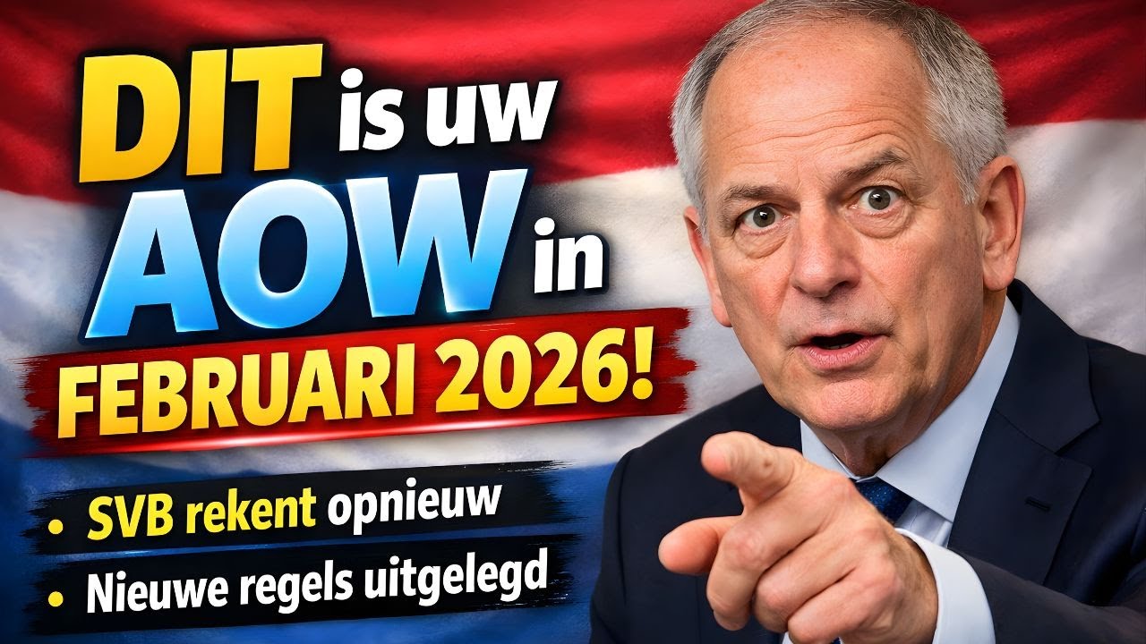 Hoeveel AOW krijgt u &eacute;cht in februari 2026? SVB-bedragen ingevuld + nieuwe regels onthuld
