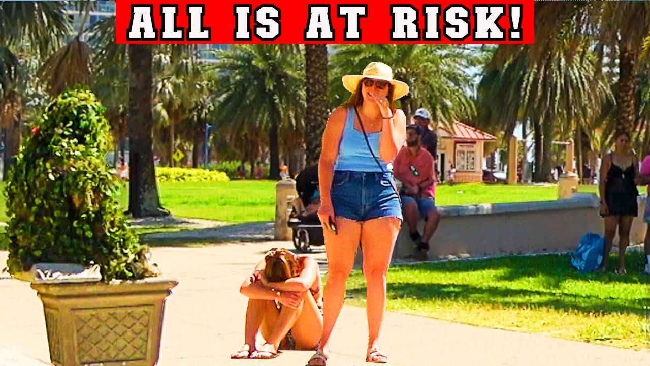 Bushman Prank: The Craziest Screams At The Beach!