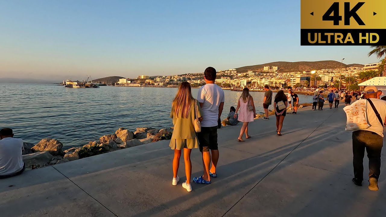Aydın Kuşadası | Şehir Merkezi Turu | Kusadasi City Center Driving Tour |4K| 30fps |2025|