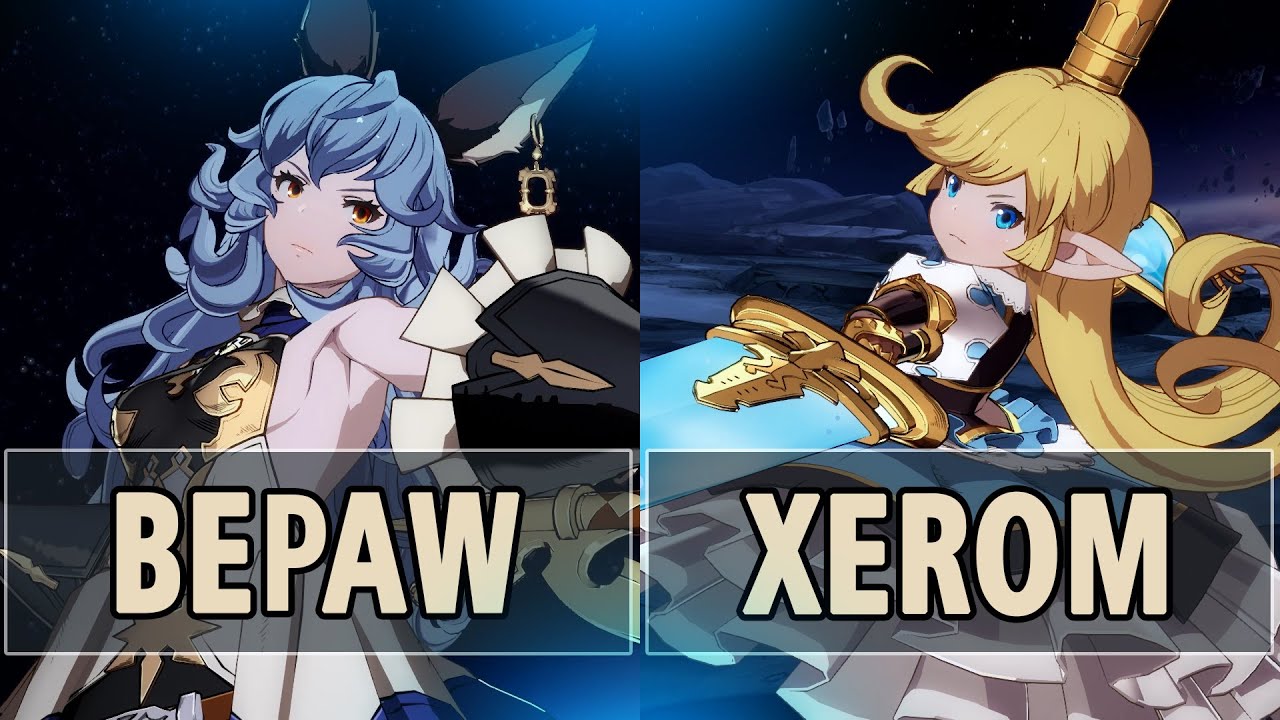 GBVSR:🔥Bepaw (Ferry) Vs Xerom (Charlotta)🔥| High Level Gameplay.