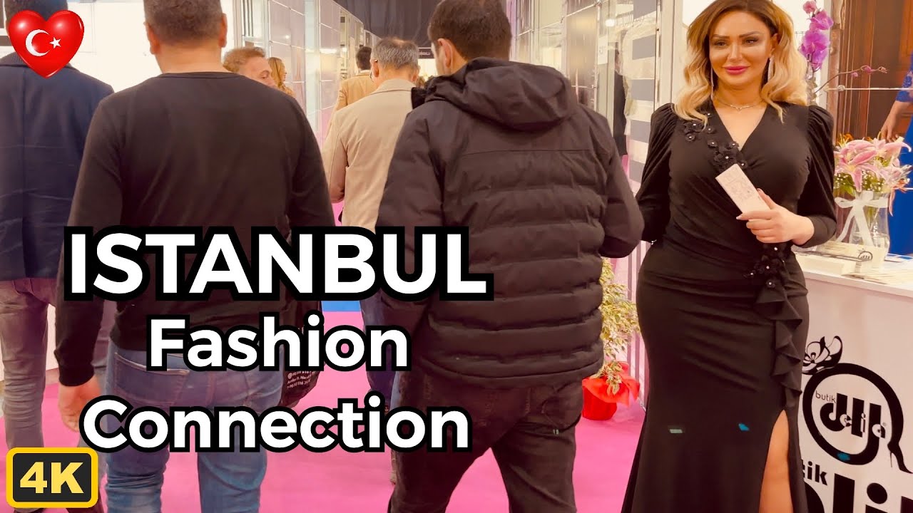 Walking Tour In Istanbul Fashion Connectio 🇹🇷☀️February 2022 (4K fbs 60)