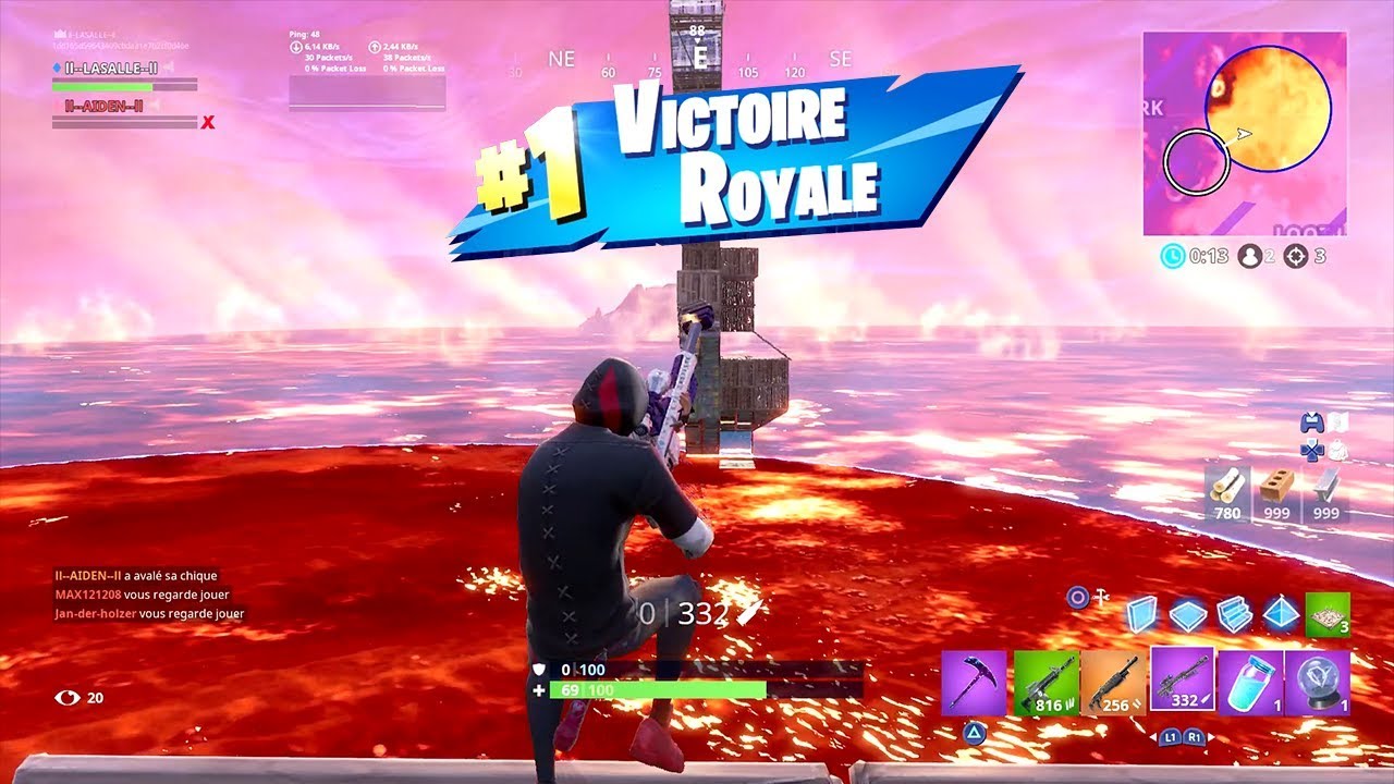 TOP 1 FORTNITE : LAVA