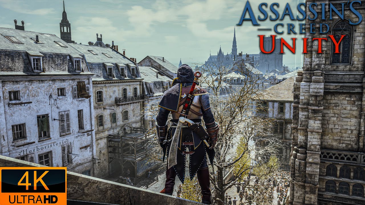 Assassin's Creed Unity - Full Game Playthrough - 4K HDR