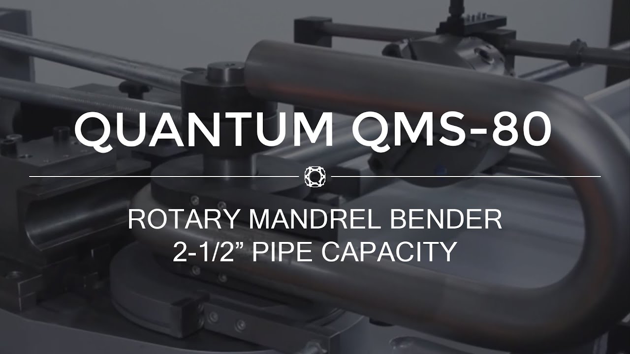 Quantum QMS-80 Rotary Mandrel Bender - 2-1/2
