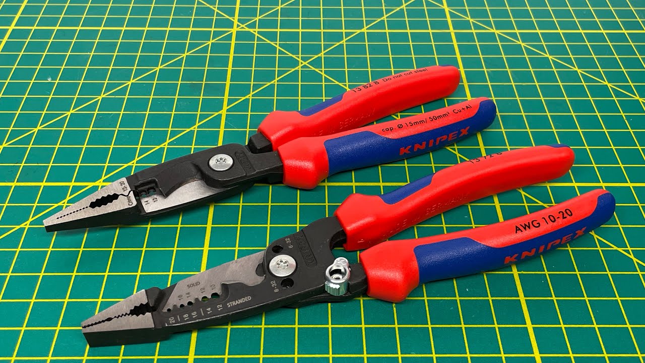 Что лучше? Плоскогубцы Knipex 13-72-8 или 13-82-8?