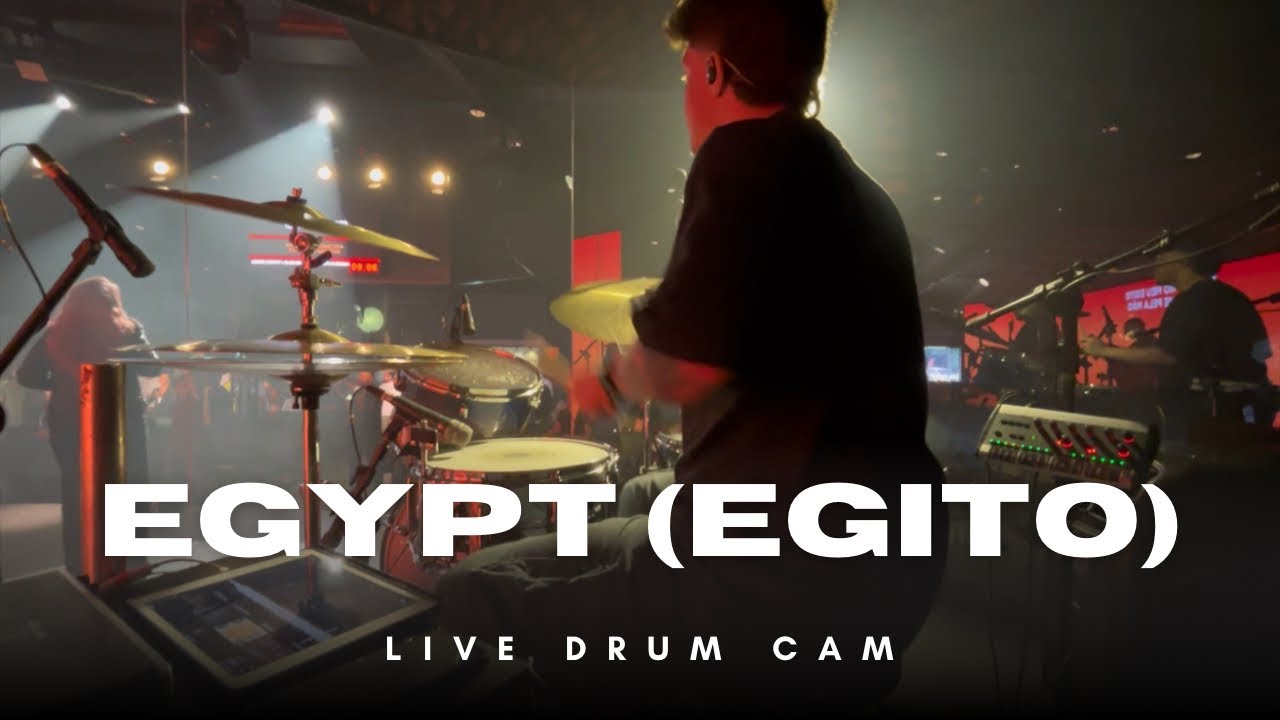 EGITO (EGYPTE) - Isaías Saad / Bethel Music | Drum Cover Ao Vivo (Celão Ávila)
