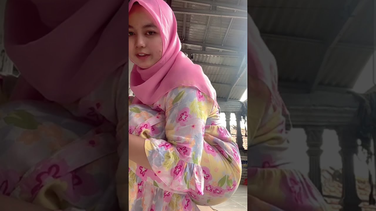 Mama muda cantik pagi yang indah asian hijab totorial fashion terbaru
