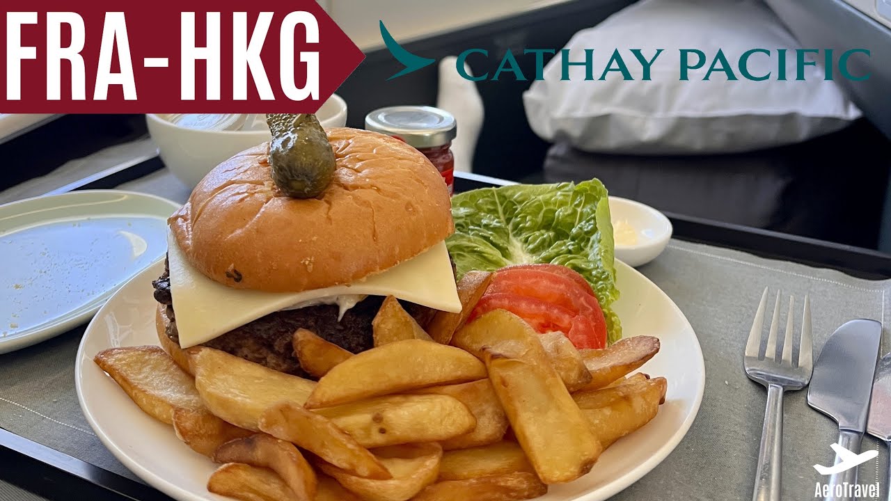 CATHAY PACIFIC BUSINESS CLASS FRANKFURT - HONG KONG | AIRBUS A350-1000 | TRIPREPORT 4K ULTRA HD