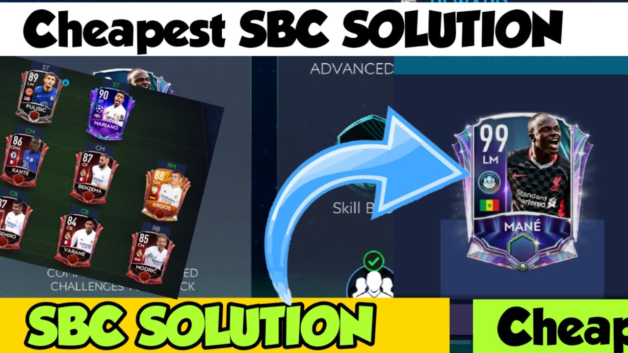 Mane SBC Solutions fifa mobile 21 | Cheapest SBC Solutions fifa mobile | Mane sbc | SBC fifa mobile