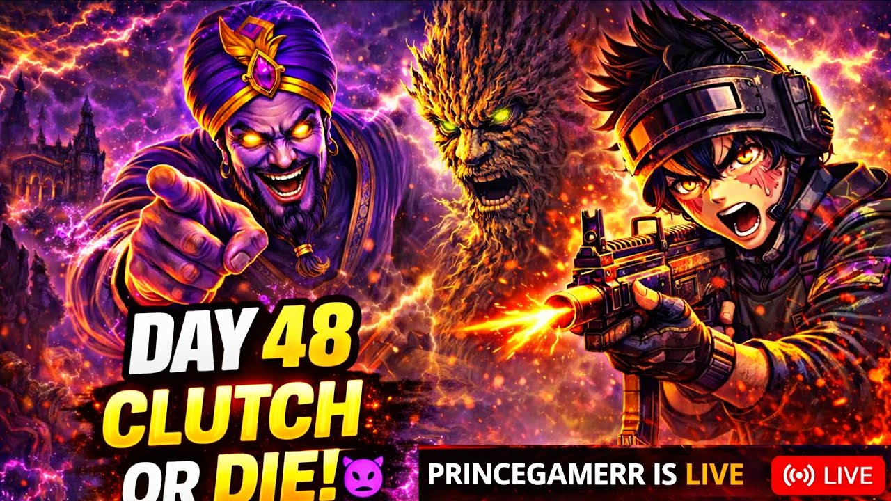 BGMI Day 48 LIVE 😈 Noob to Pro Grind Continues!