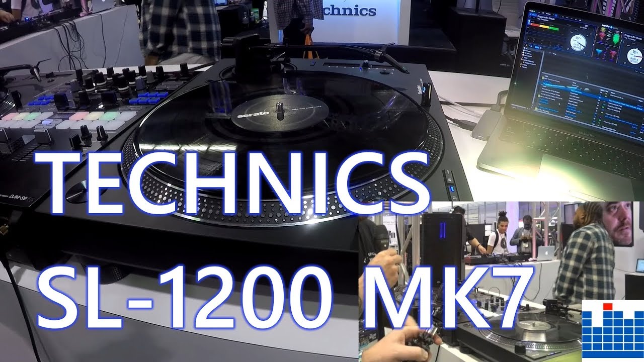 NAMM 2019: First look at the Technics SL-1200 MK7!