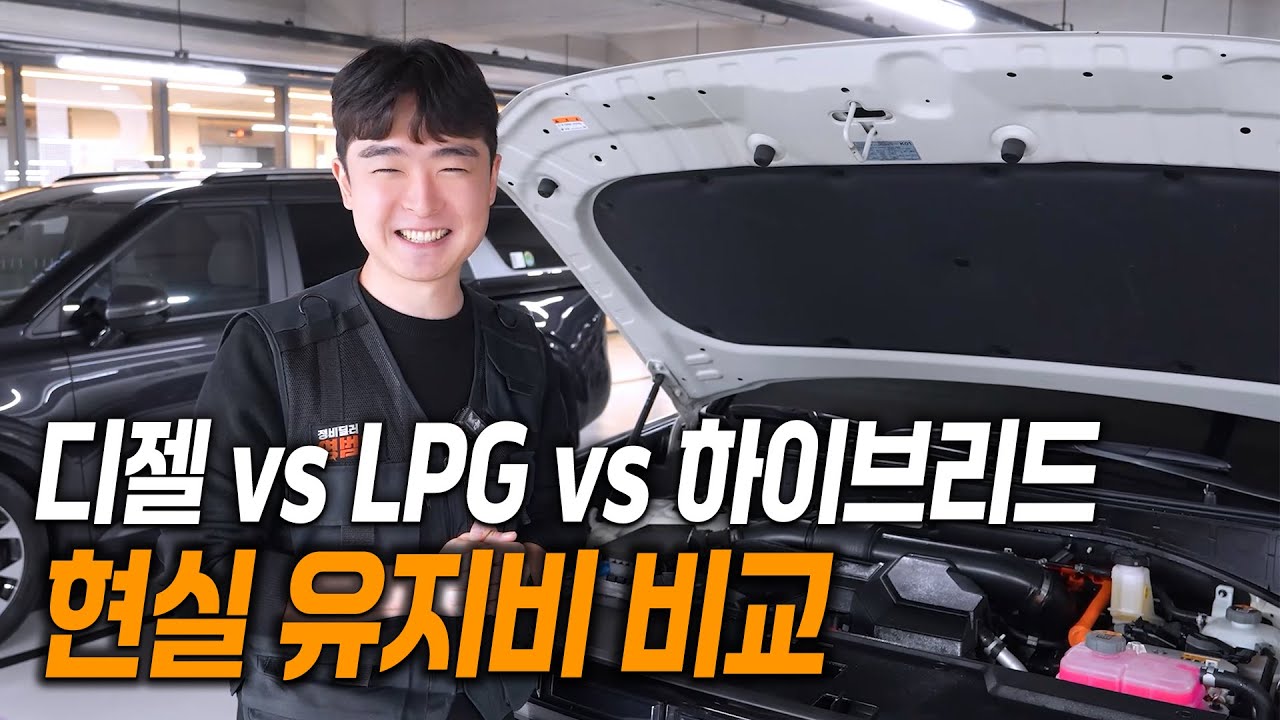 중고차 하이브리드 , 디젤, LPG 뭐가 가성비일까?