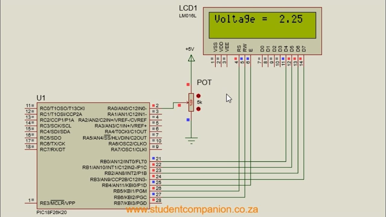 22- ADC and LCD with MPLAB Code Configurator | MPLAB XC8 for Beginners Tutorial