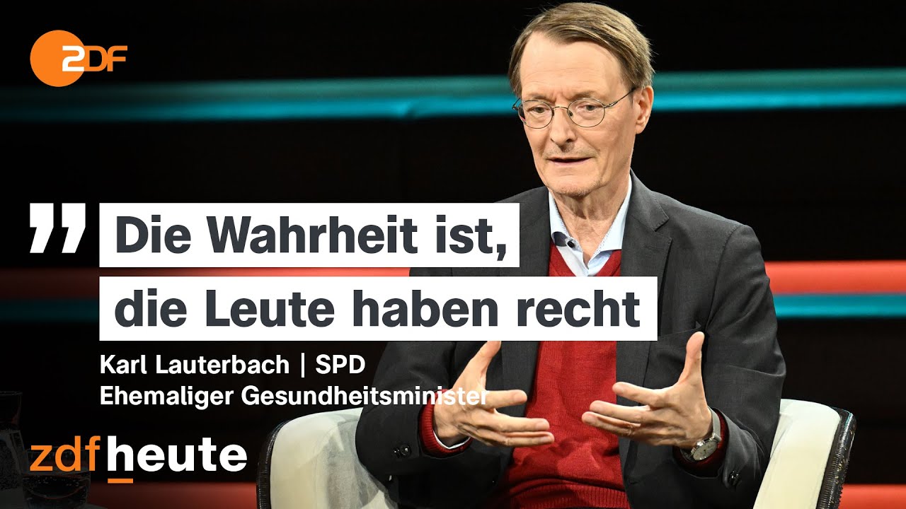 Existenzgrundlage: Lauterbach sieht steigende soziale Ungerechtigkeit | Markus Lanz vom 25.09.2025