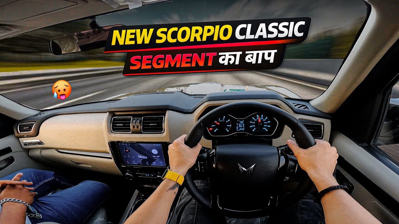 The Real Mafia🔥| New 2026 Mahindra Scorpio Classic Drive 😍|