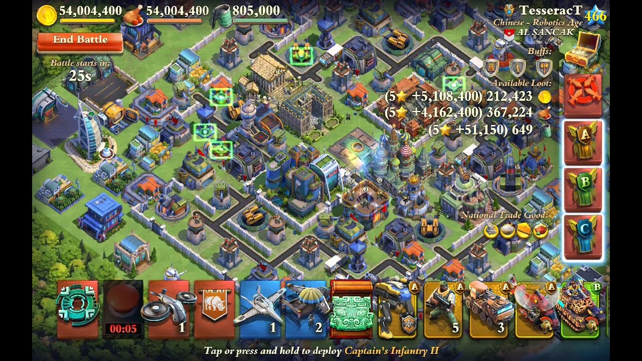 DomiNations Al Sancak - Tesseract (3D) 2025-11-17