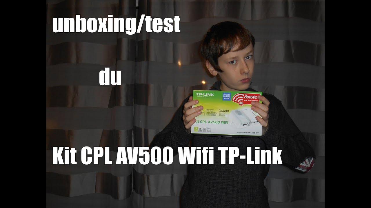 Unboxing/Test #1 Kit CPL AV500 WIFI de TP-LINK