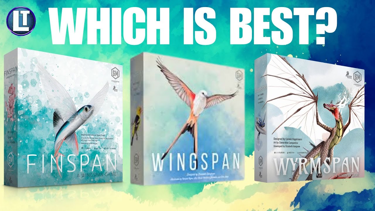 Finspan VS Wingspan VS Wyrmspan | Что ЛУЧШЕ?