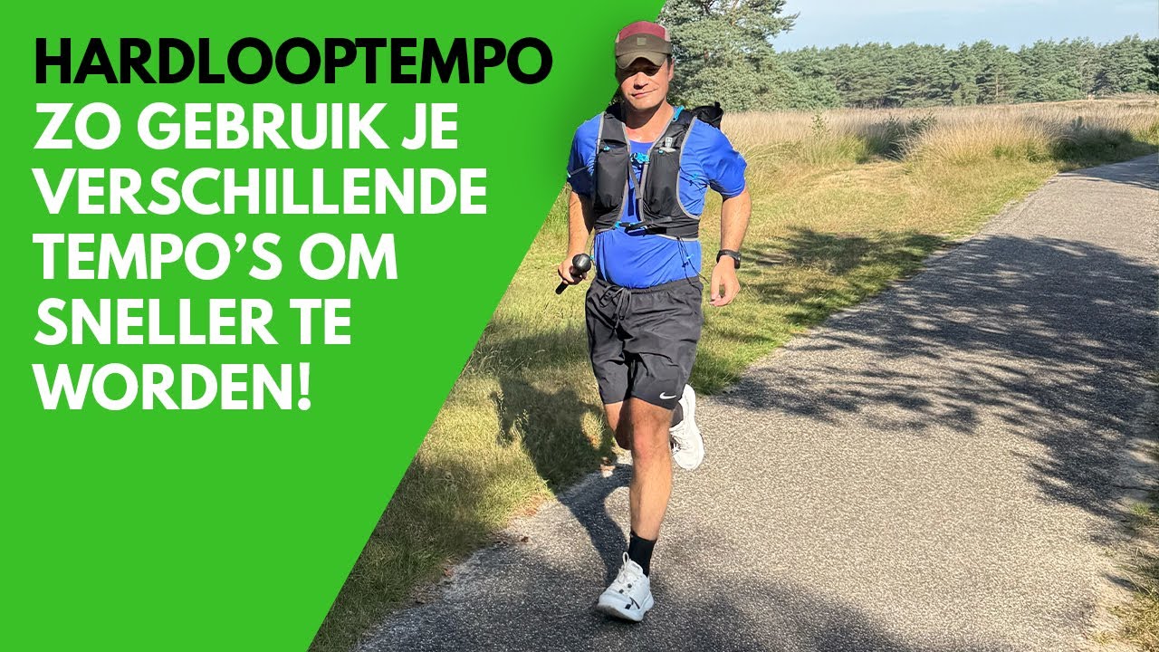 Zo gebruik je hardlooptempo’s om sneller te worden!