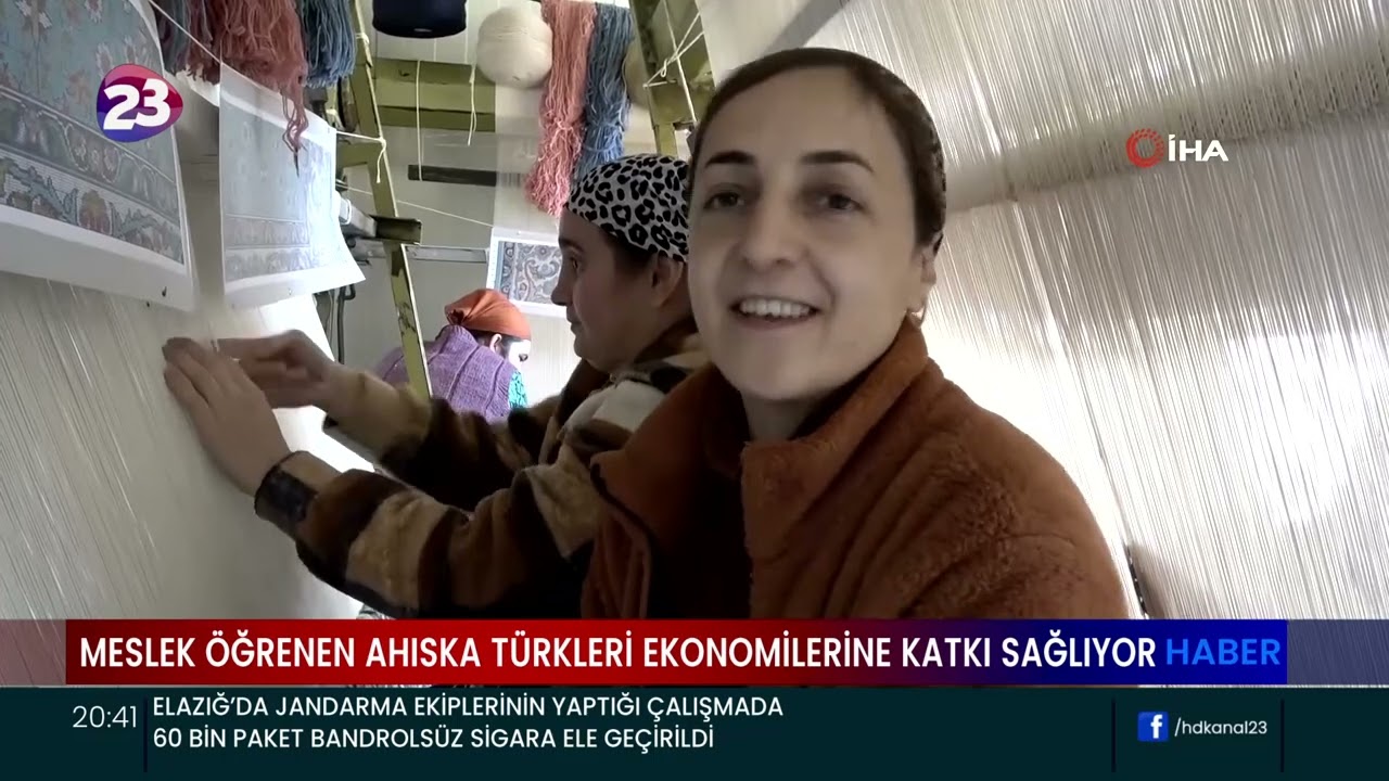 ELAZIĞ’DA MESLEK ÖĞRENEN AHISKA TÜRKLERİ EKONOMİLERİNE KATKI SAĞLIYOR