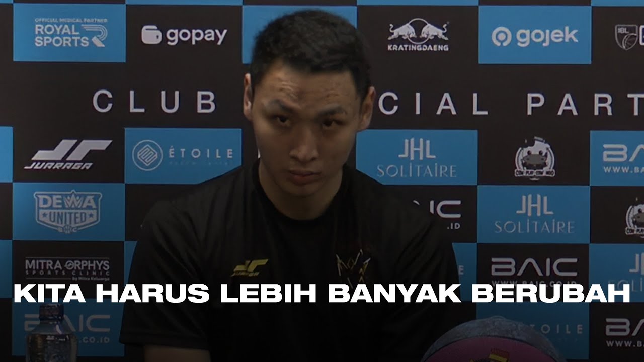 PRESS CONFERENCE - DEWA UNITED BANTEN VS PACIFIC CAESAR SURABAYA
