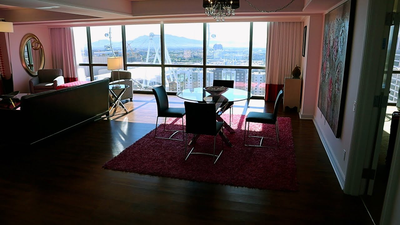 Flamingo Forever Fab Suite hotel room tour & review #lasvegas #roomtour
