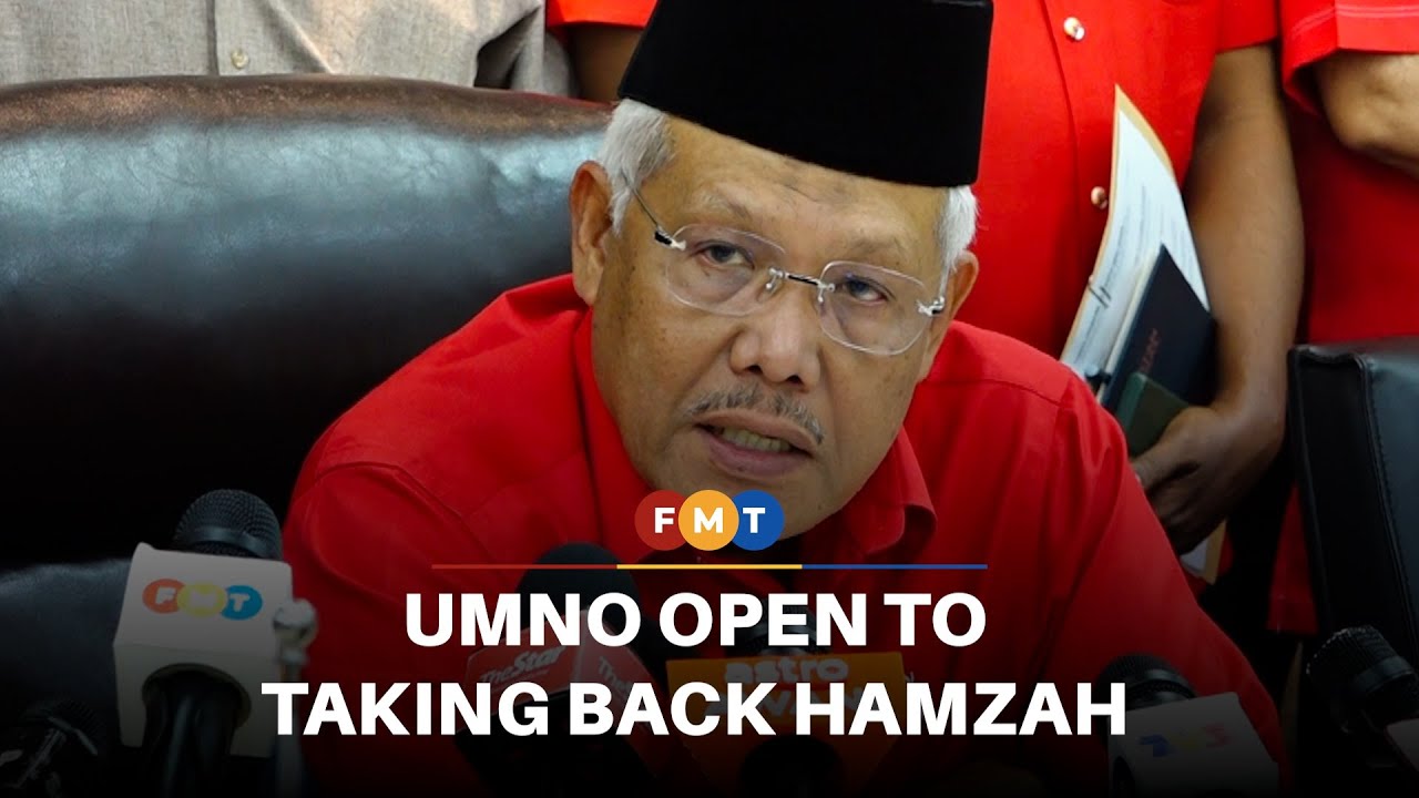 Umno open to taking back Hamzah, Zahid says amid Bersatu turmoil