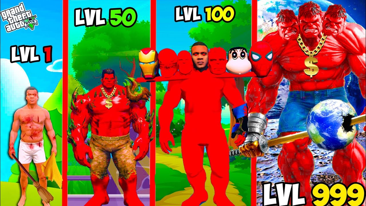 Franklin Purchasing $1 GOD RED HULK Suit to $1,000,000,000 in GTA 5