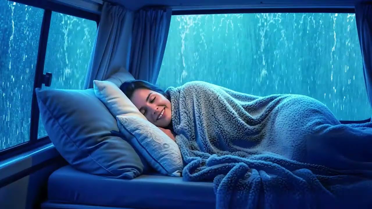Car Rain Sounds for Sleep 🚗 Soothing Rain to Help You Sleep Instantly