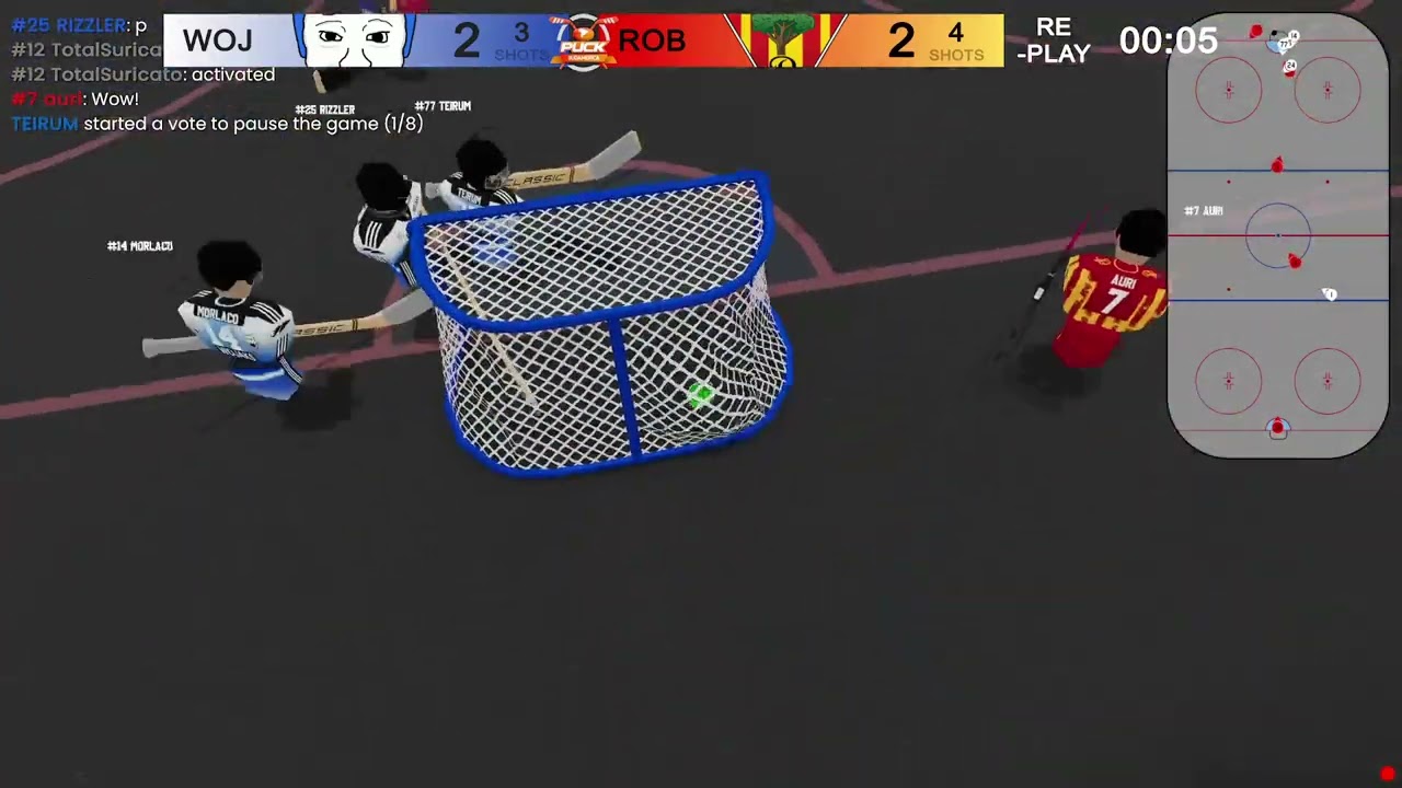 [Liga De Hielo T5] Robledo Puck  vs Wojaks