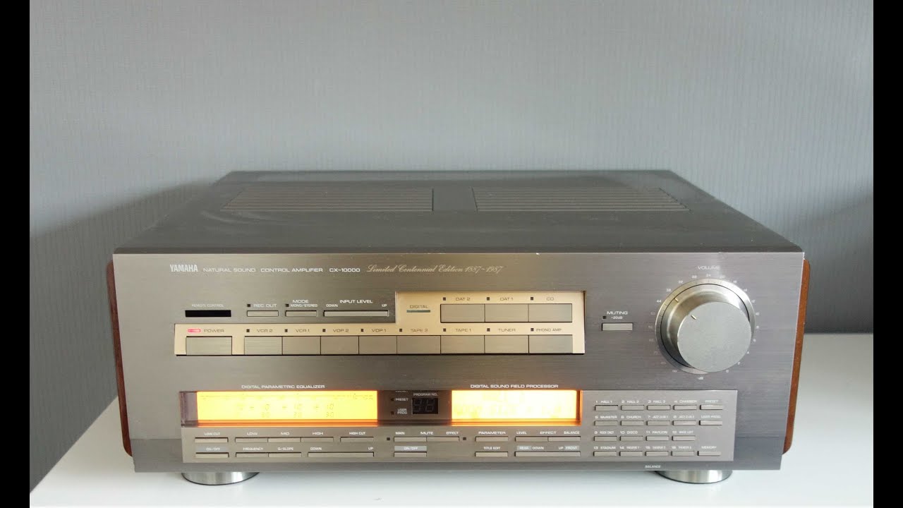 Yamaha CX 10000 preamplifier