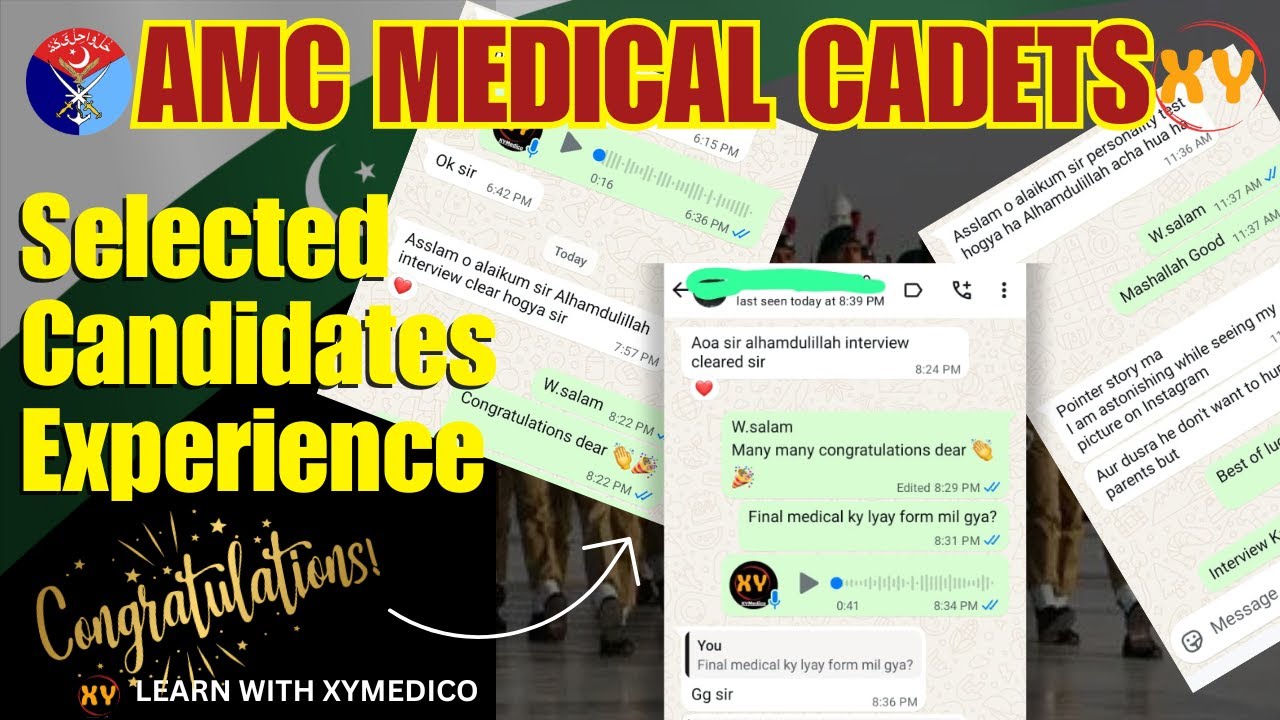 AMC Medical Cadet: Interview and Personality Test experiences of Selected Candidates
