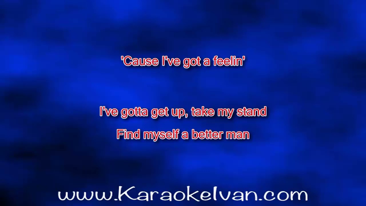 I've Got a Feelin' KARAOKE PPM