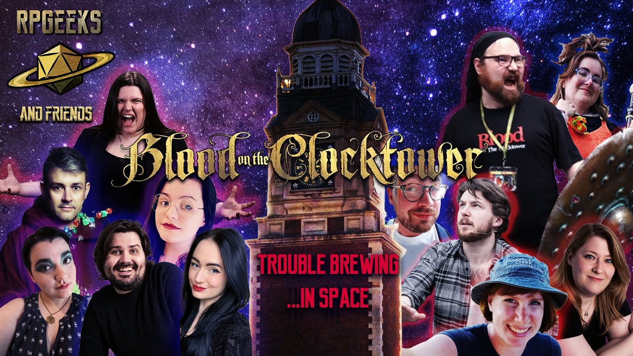 RPGeeks & friends play Blood on the Clocktower | Trouble Brewing...in SPACE