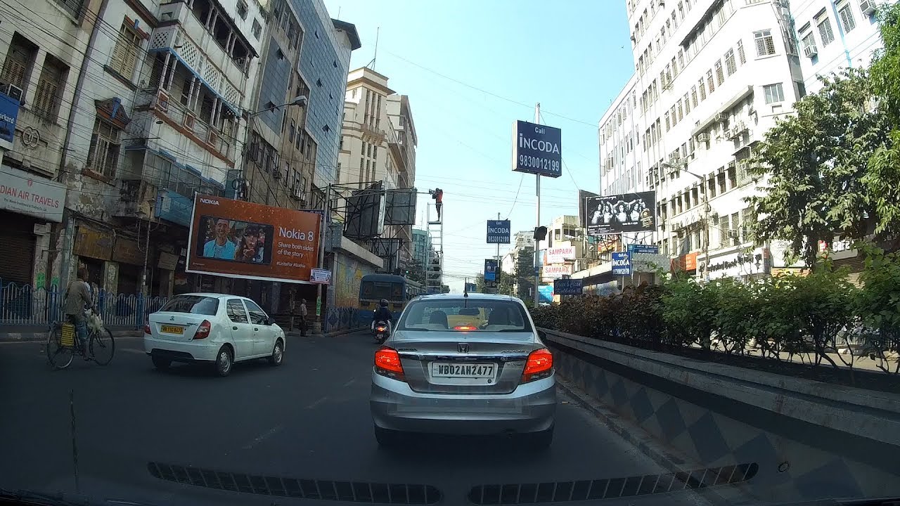 Kolkata : C.R Avenue South Bound Lane Upto Maidan via Esplande