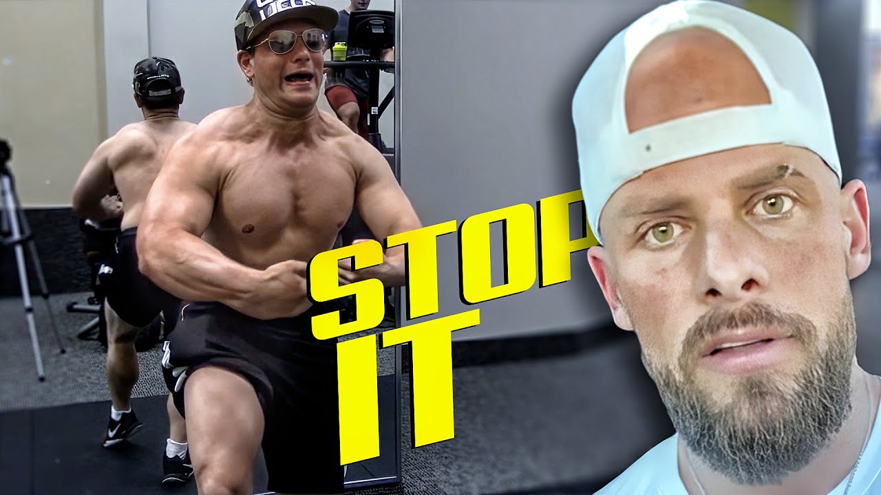 Fitness influencer Jason Genova annoys the whole gym...