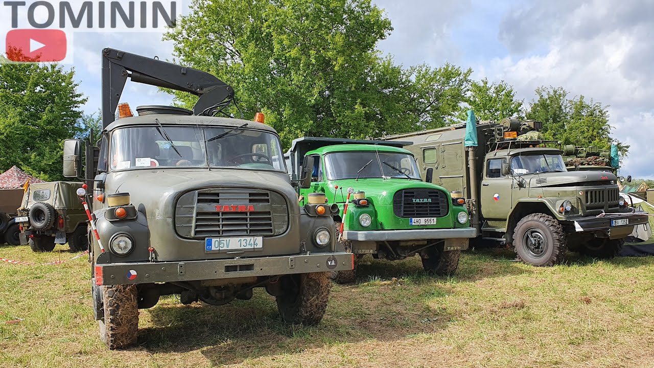 Sraz vojenské techniky Zebín 2022  | Army old vehicle show 🚛