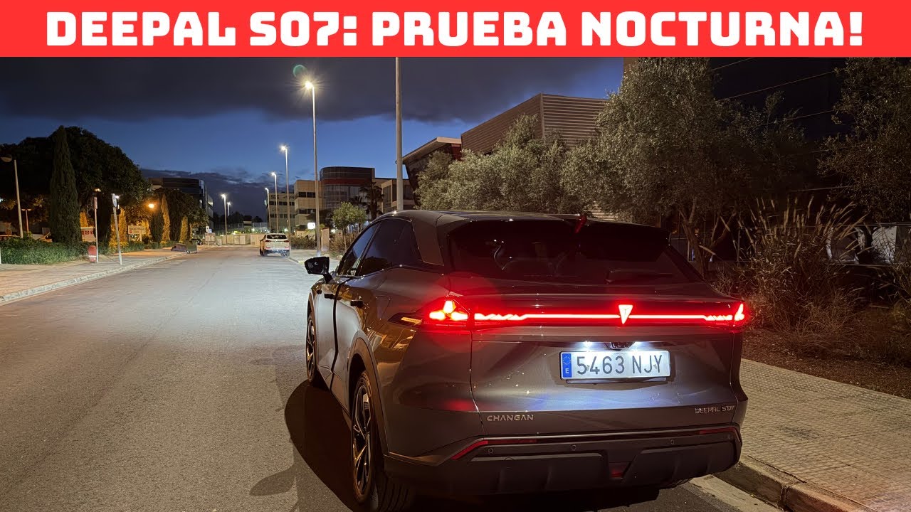 Test luces Deepal S07: ¿Son tan buenas sus luces Led?