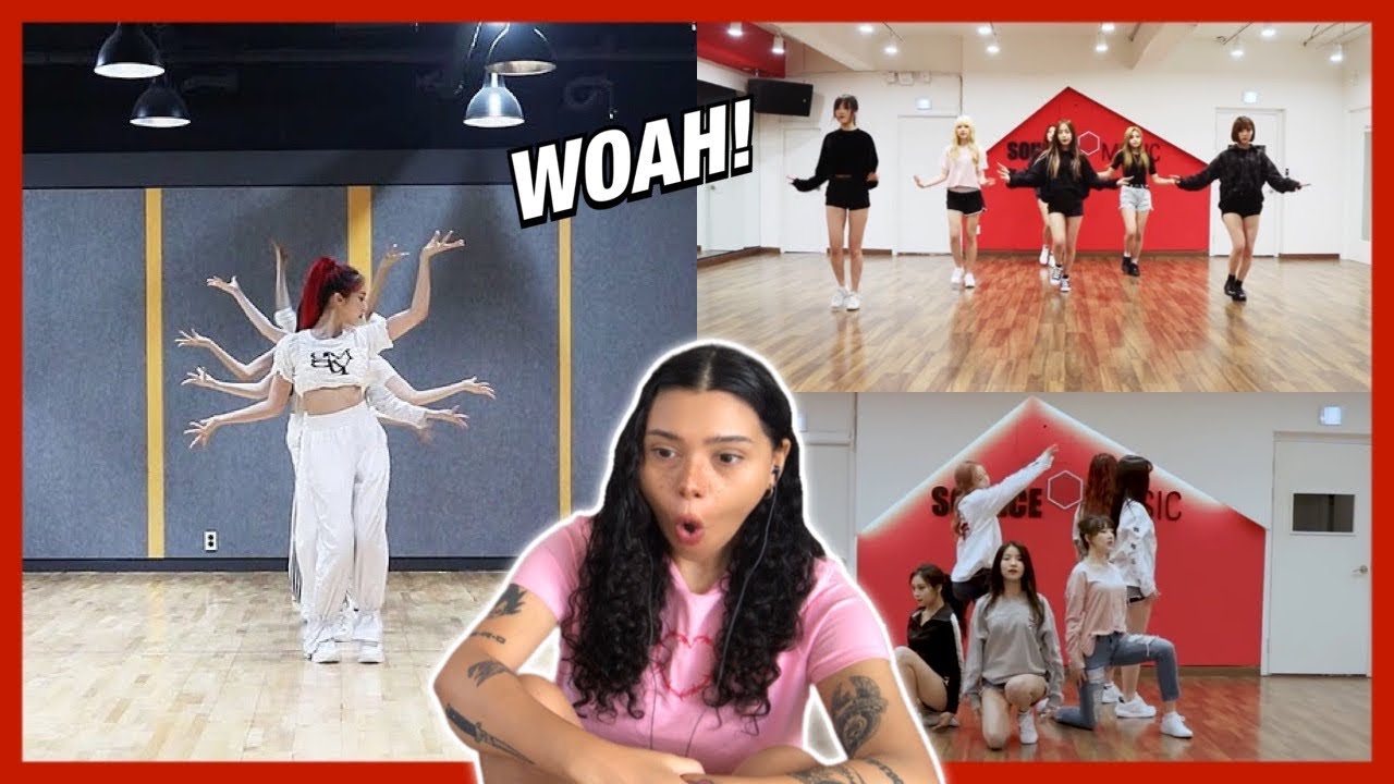 GFRIEND (여자친구) Apple/FINGERTIP/Time For The Moonight Dance Practice | REACTION!!