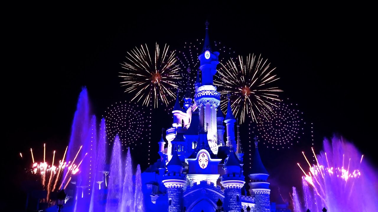 Disneyland Paris : Feu d'artifice du 14 juillet 2023
